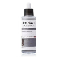 Korean Dr. Melaxin White & Black Rice Exfoliating Essence Gentle Moisturizing Hydrating Softening Skin Care Serum
